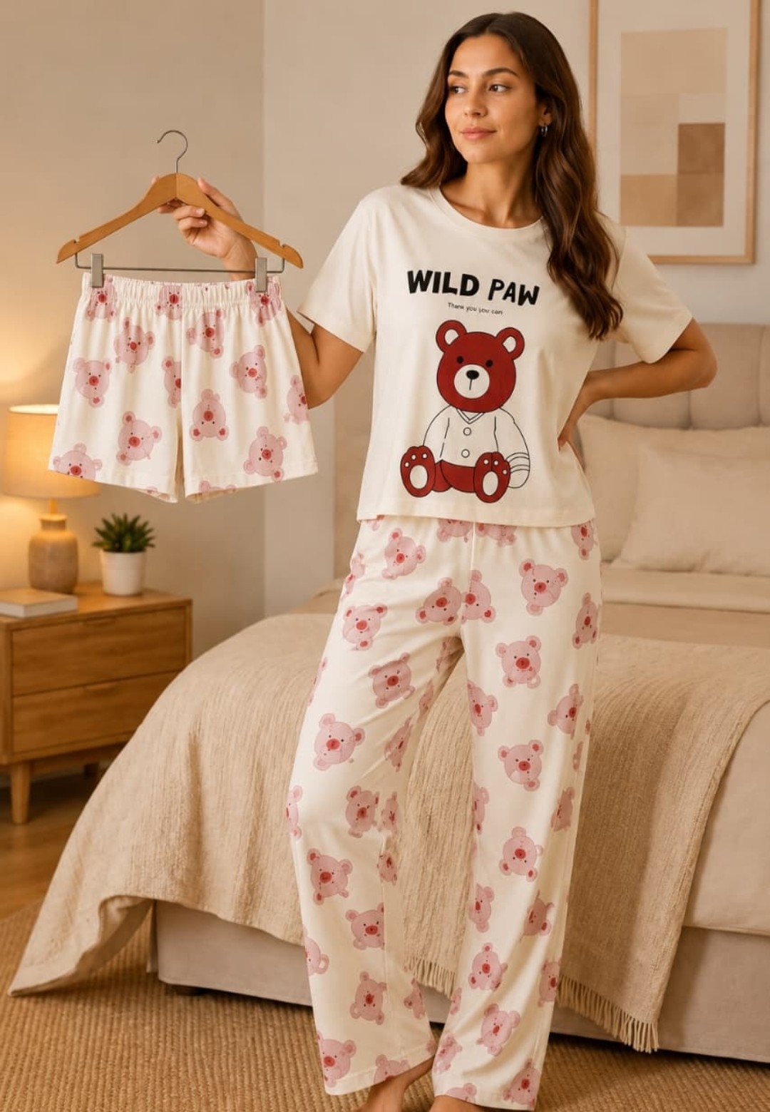 Pijamas de Dama 3 Piezas Premium - Imagen 2