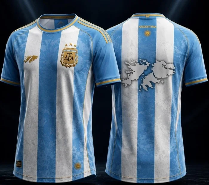 Camiseta Argentina y Malvinas