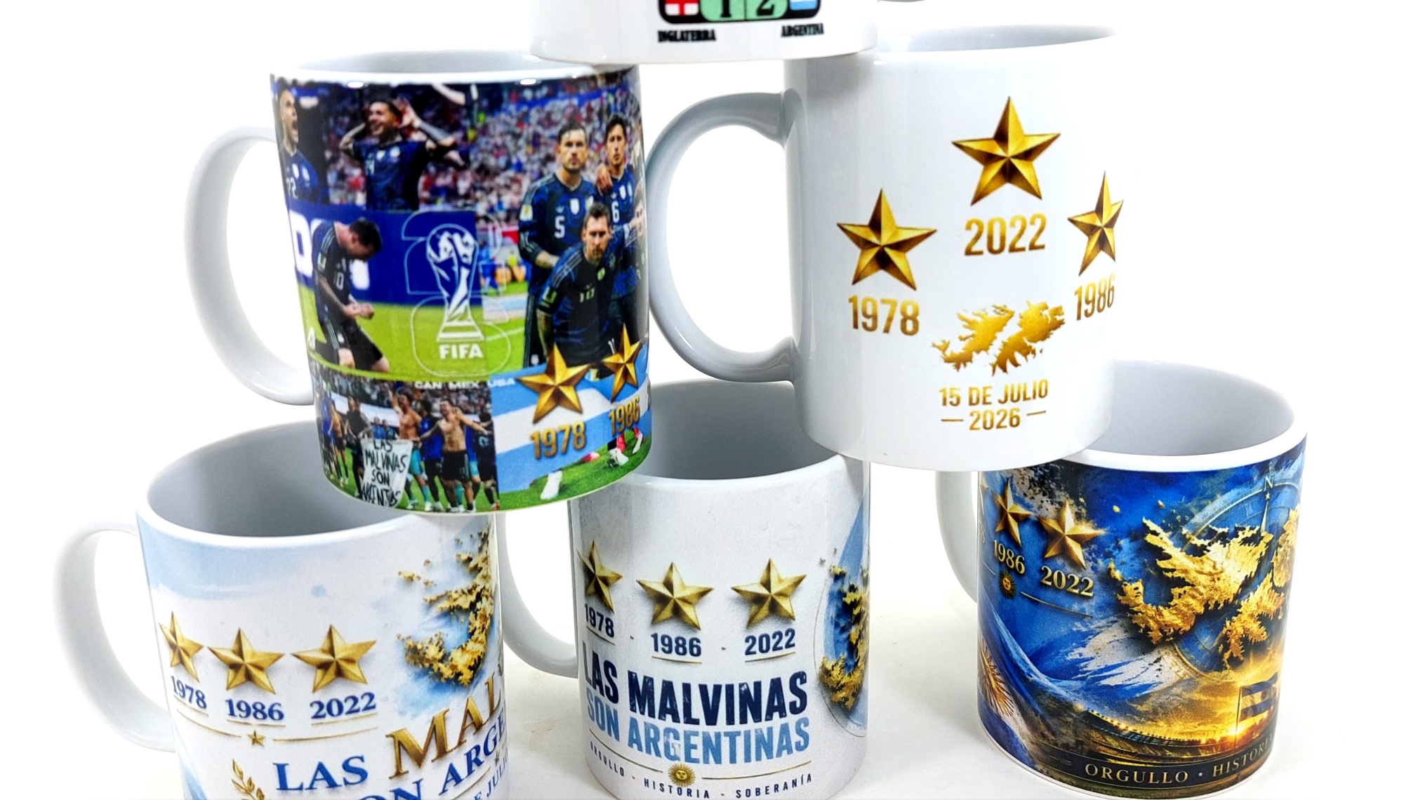 Taza Cerámica Malvinas Argentinas - Imagen 2