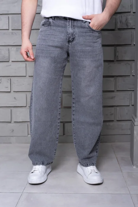 'art 949-2'  Baggy Gris Arenado + Bigotes