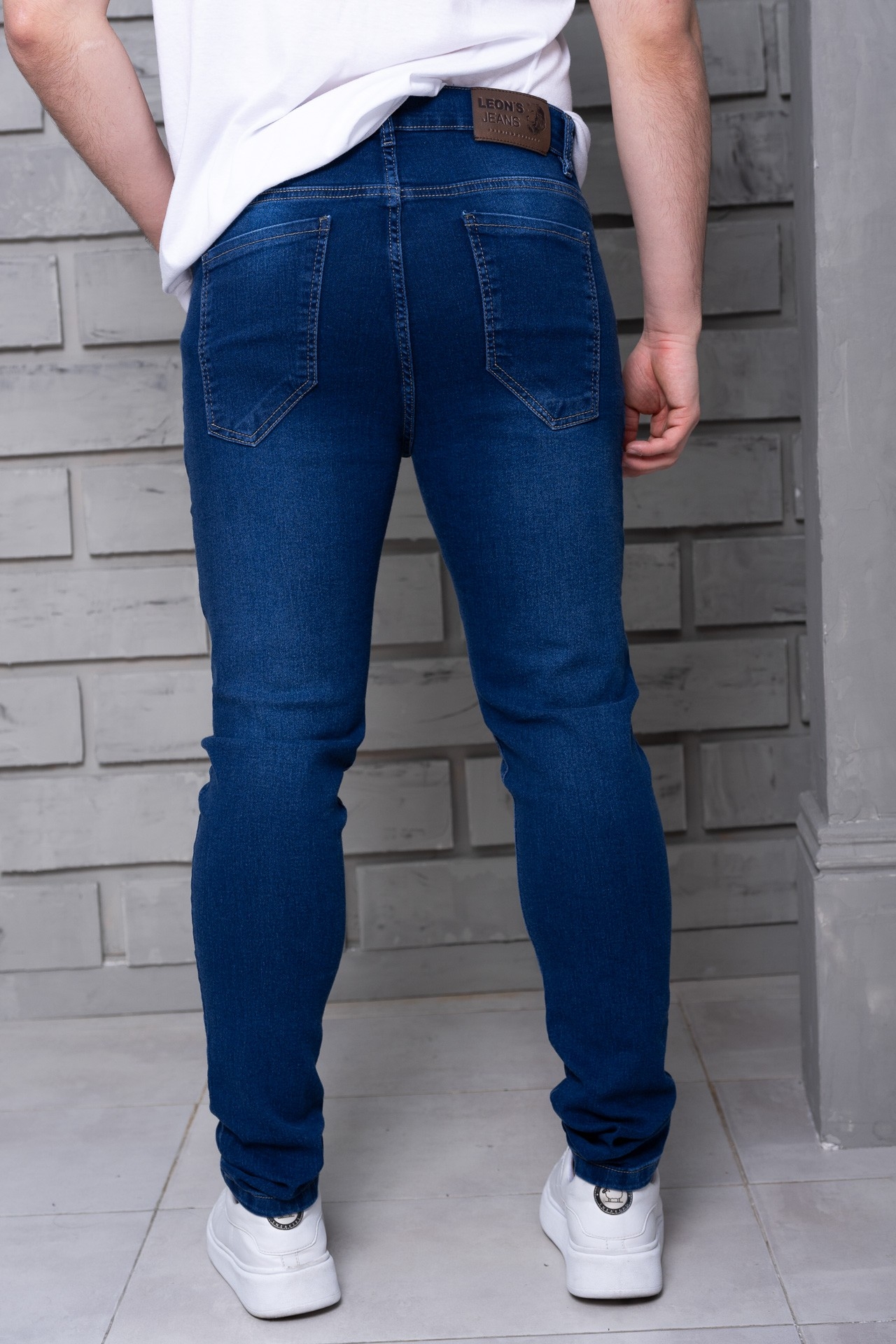 'art 959' 38 al 48 Slim Fit Azul Localizado - Imagen 2