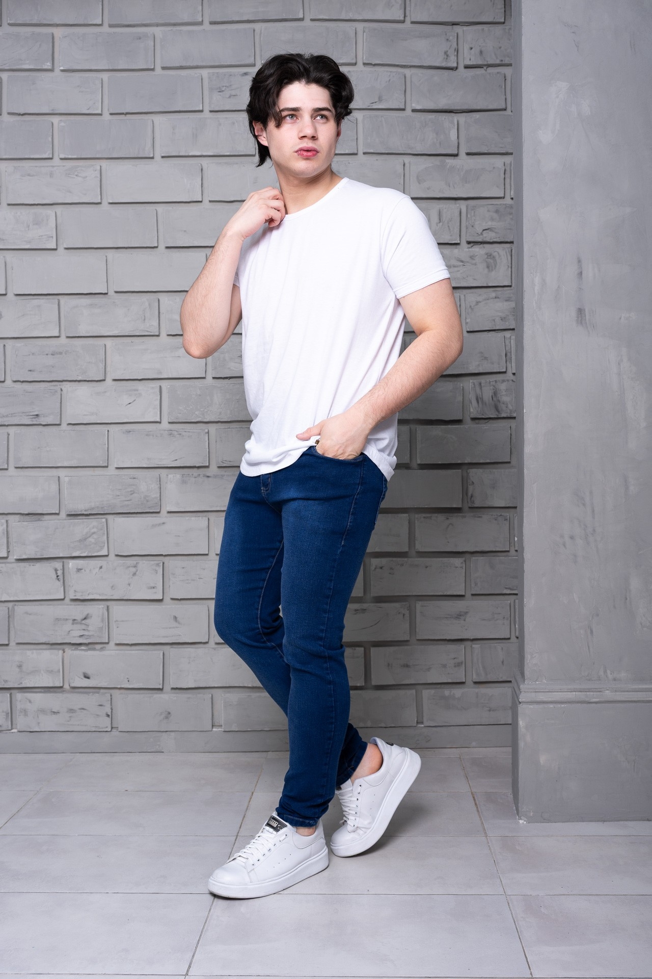 'art 959' 38 al 48 Slim Fit Azul Localizado - Imagen 6
