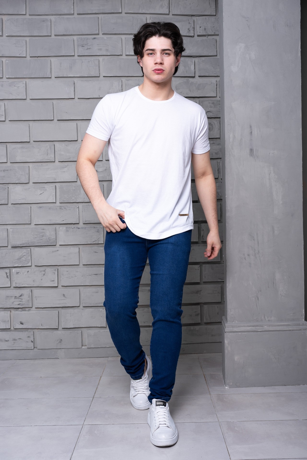 'art 959' 38 al 48 Slim Fit Azul Localizado - Imagen 7
