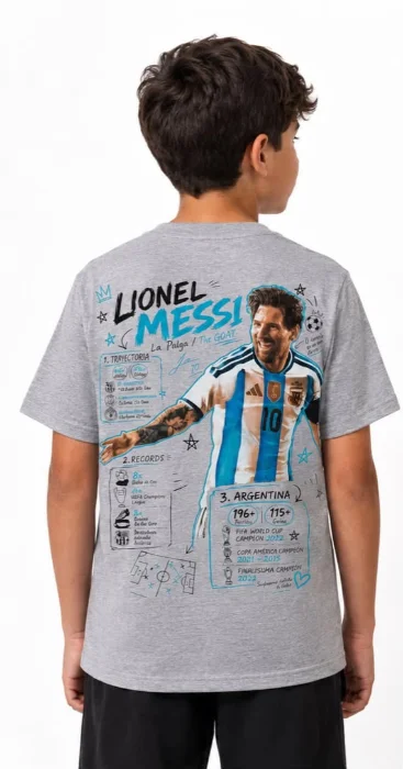 Remera Oversize Messi