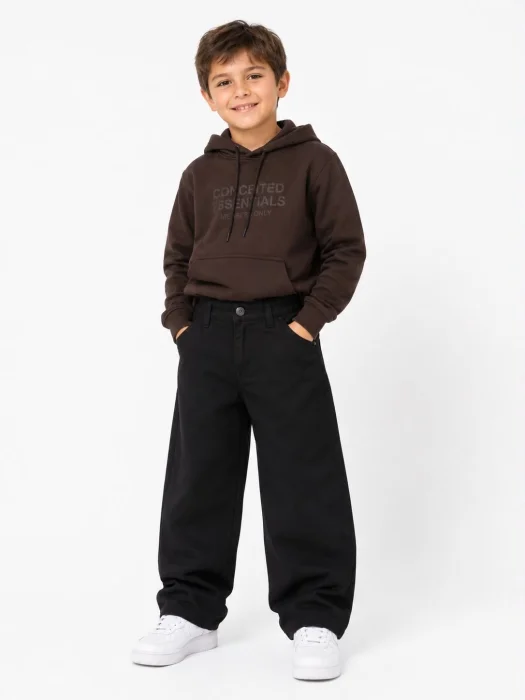 Pantalón Baggy de Gabardina