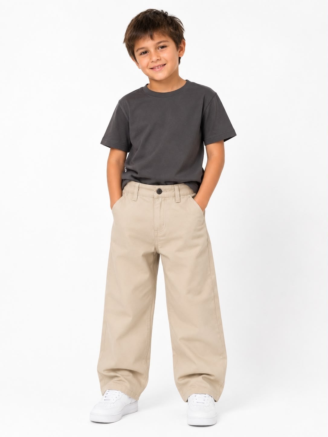 Pantalón Baggy de Gabardina - Imagen 2