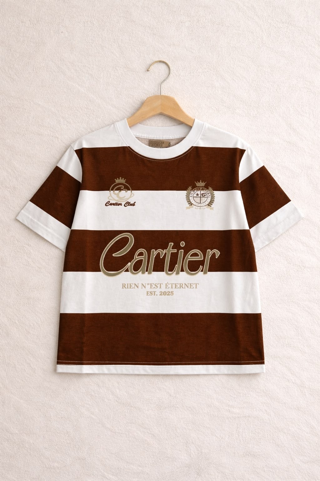 Remeras Rayadas Cartier - Imagen 3
