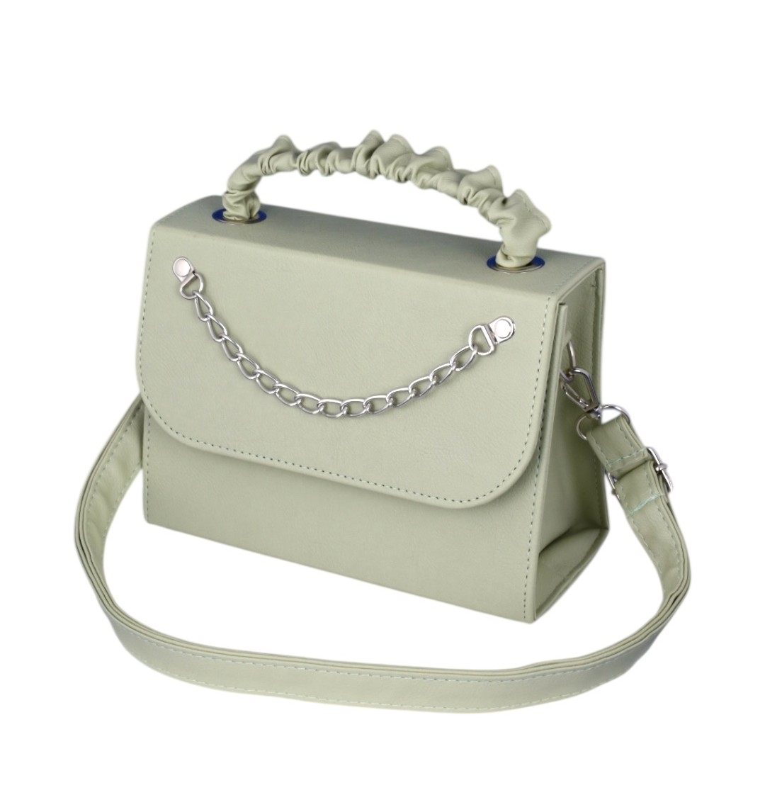 Bolso Morral Mini Bag con Cadena - Imagen 3