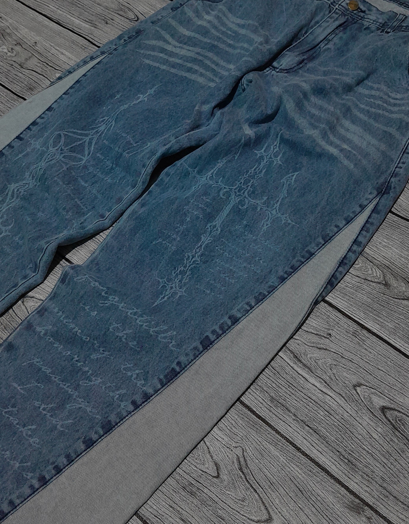 Baggy Jean con Recorte - Imagen 2