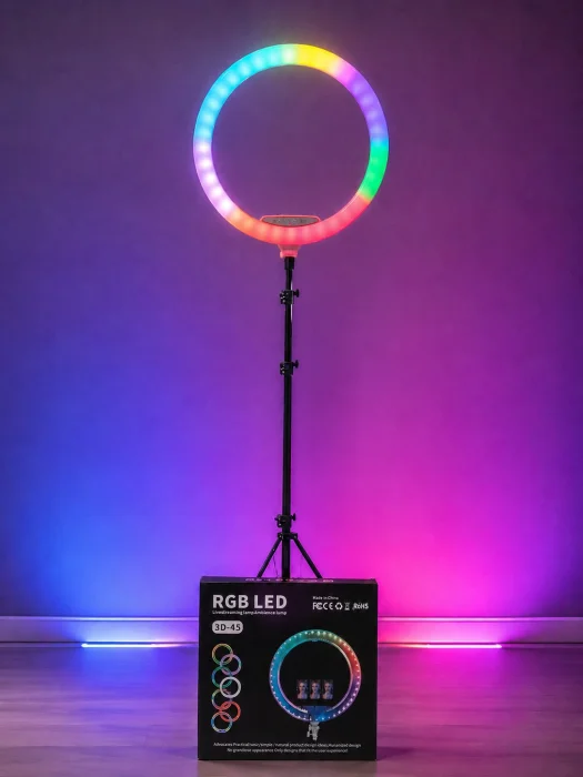Aro de Luz de 3d -45