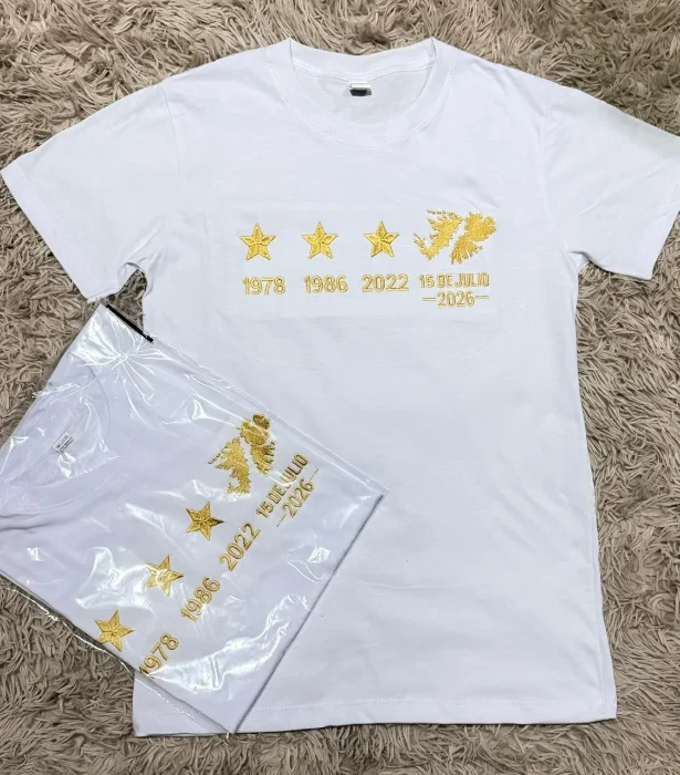 Remeras Bordadas de las Malvinas(algodon Peinado)