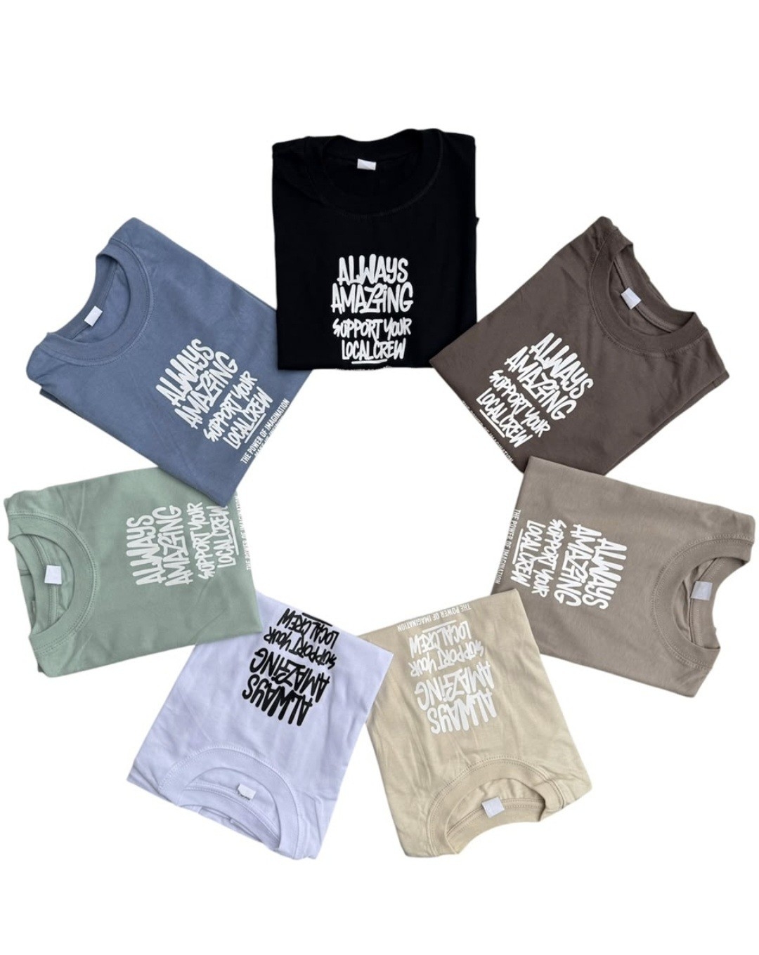 Remera Oversize Alwuas Algodón Peinado Niño - Imagen 2