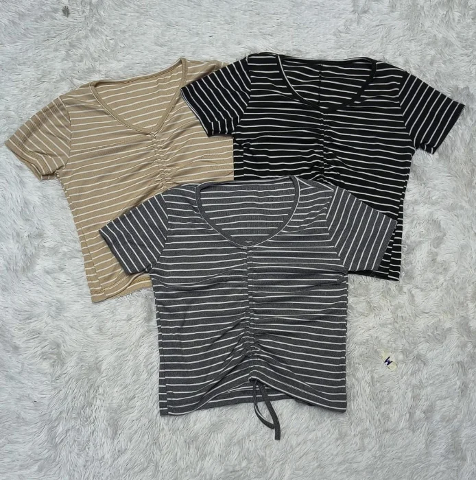 Remera María Rayado