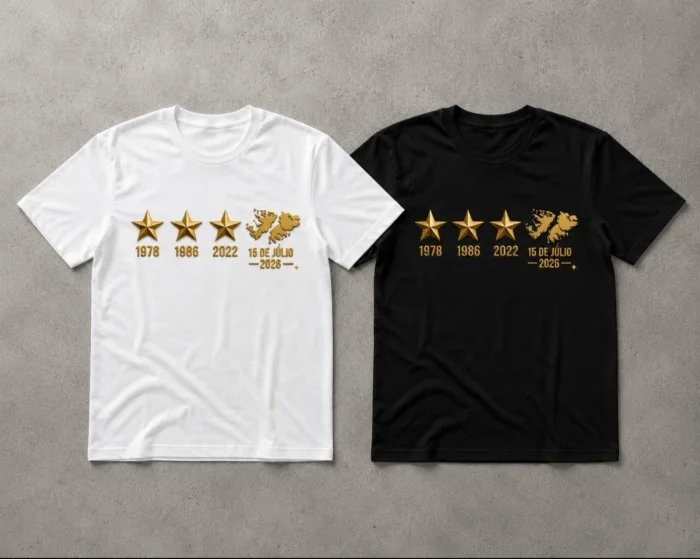 Remera Argentina Malvinas
