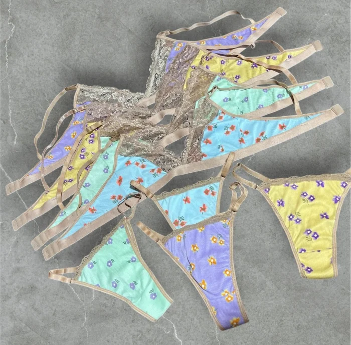 Conjunto Bralet  de Morley Estampado
