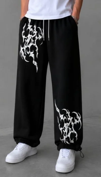 Pantalon Estampado White con Regulador