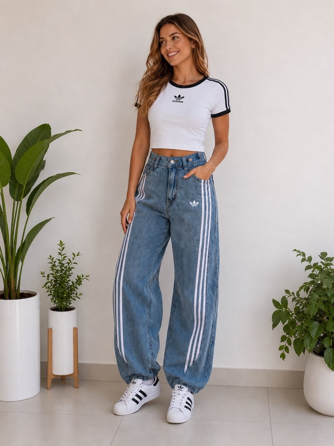 Pantalón Jeans Adidas - Imagen 3