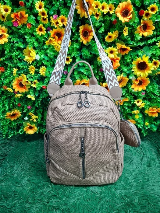 Mochila Ecocuero Reforzada en Excelente Calidad