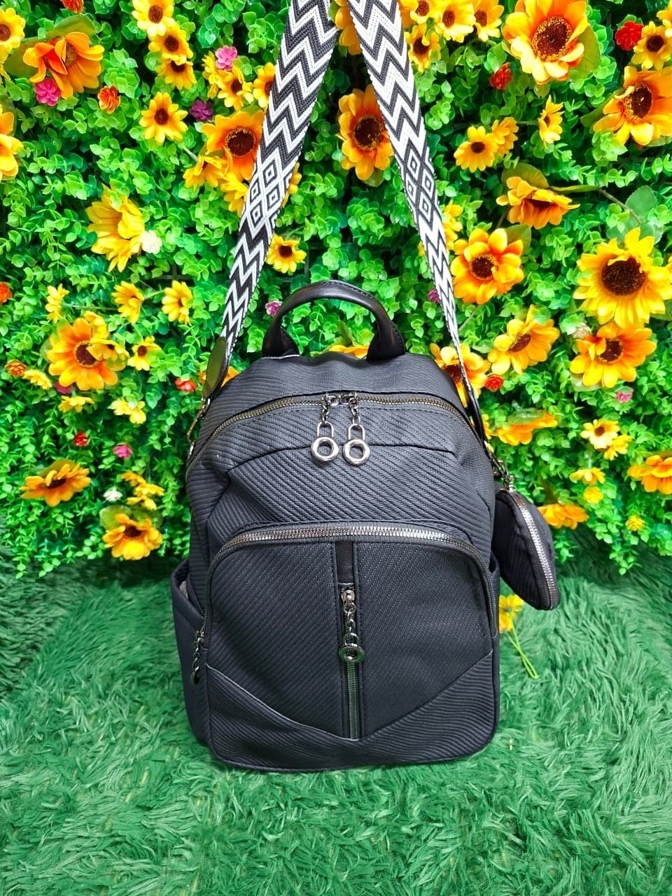Mochila Ecocuero Reforzada en Excelente Calidad - Imagen 2