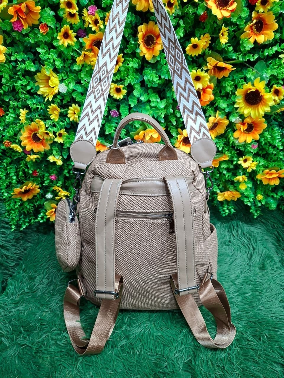Mochila Ecocuero Reforzada en Excelente Calidad - Imagen 5