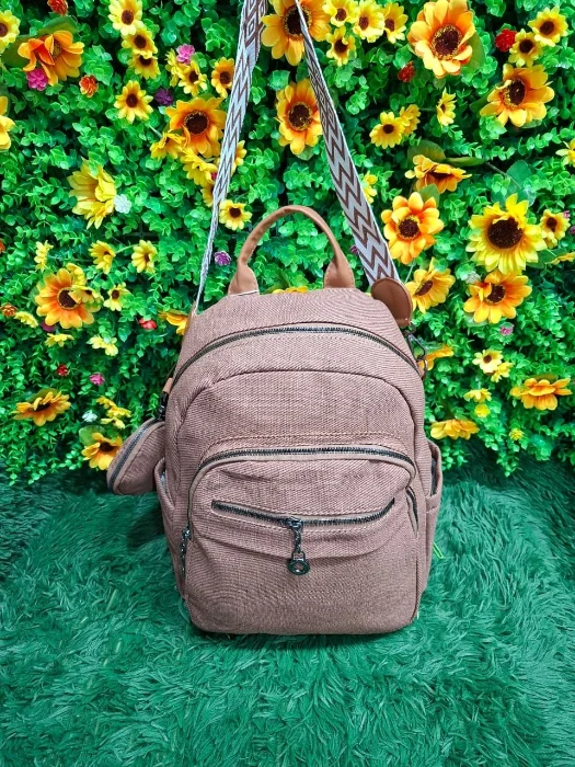 Mochila Ecocuero Reforzada en Excelente Calidad