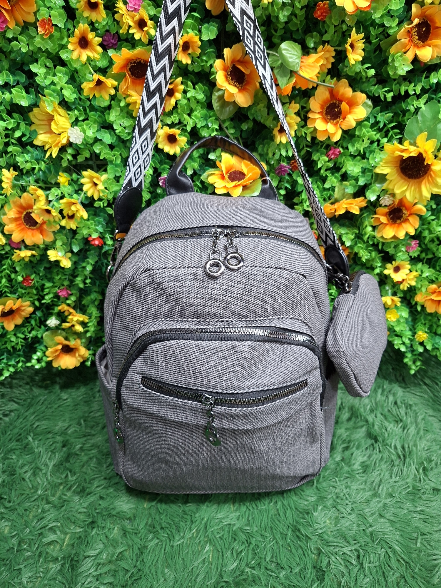 Mochila Ecocuero Reforzada en Excelente Calidad - Imagen 3