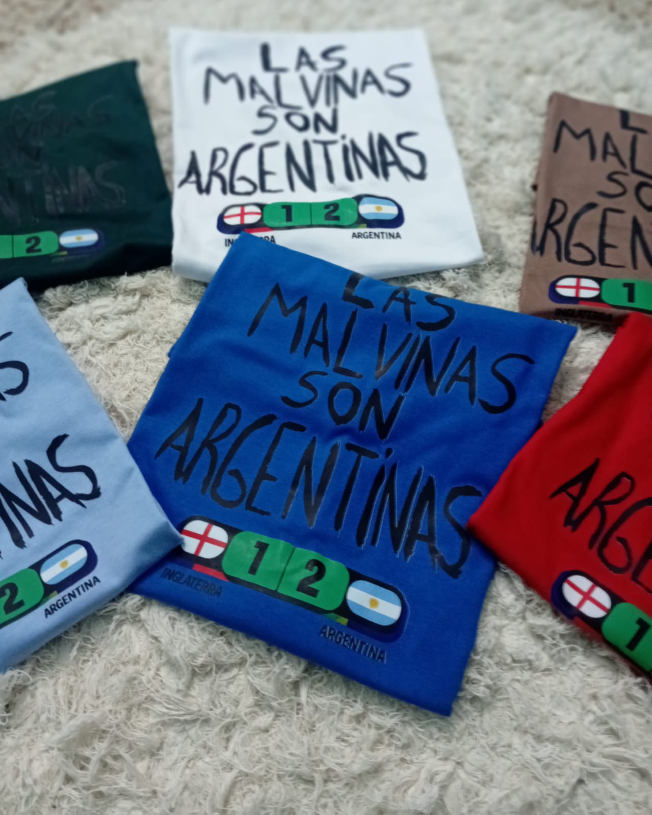 Remeras Malvinas Argentinas Unisex - Imagen 2