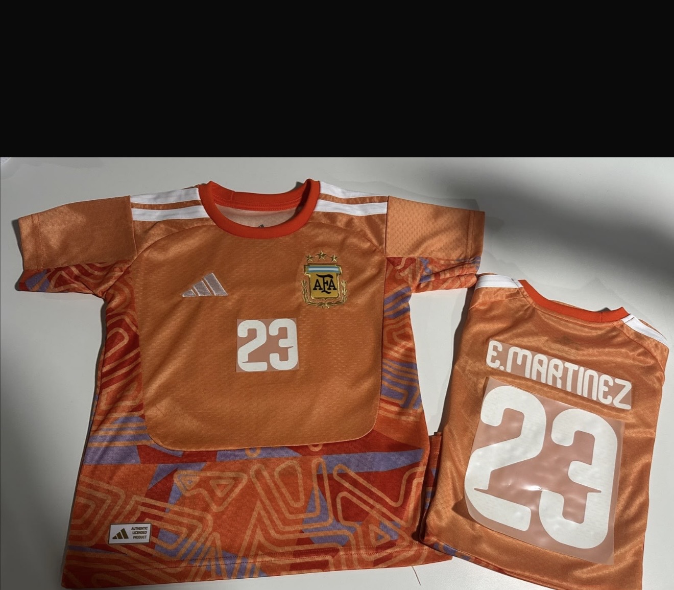 Camiseta Dibu Naranja  Premium  Bordada  Logos Bordados - IMG_1323.jpeg