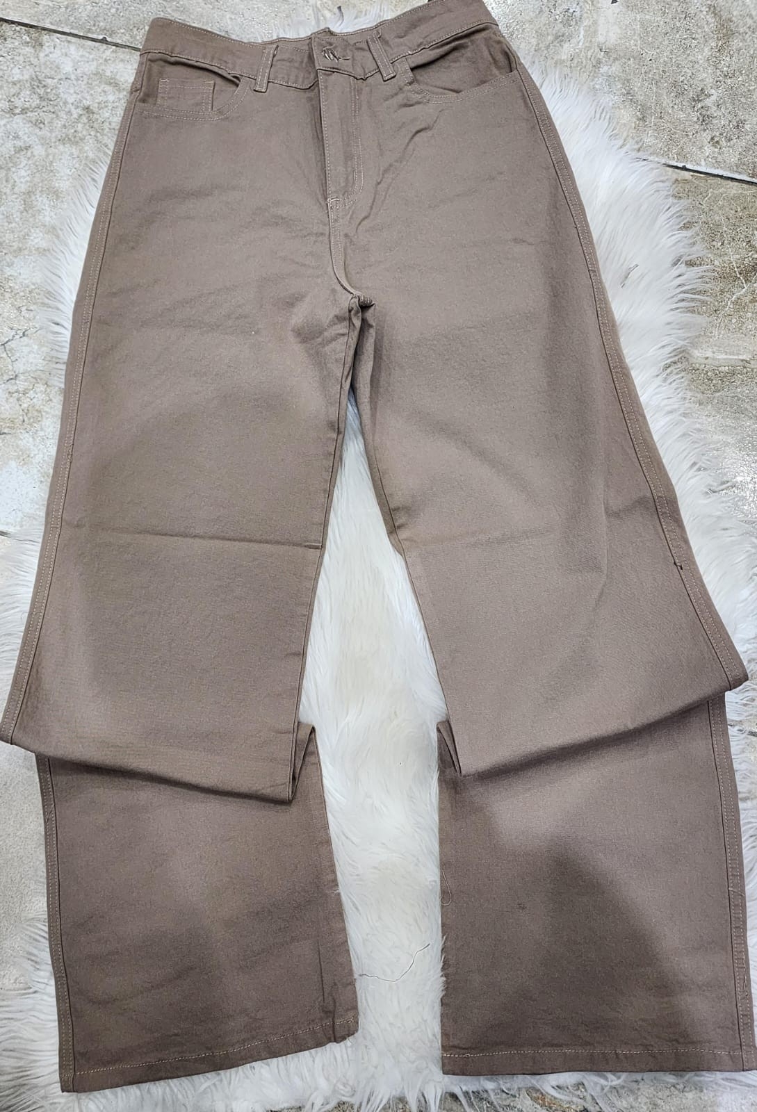 Pantalon Wide Leg Elastisado Excelente Calidad - Imagen 5