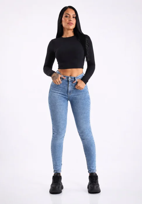 Skinny Jean Dama Pantalón Denim Ajustado Chupin Clásico 2000's Hotsale Mayoristas
