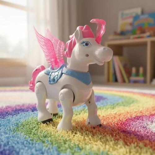 Unicornio Interactivo con Luz, Movimiento y Sonido  Ab-14374
