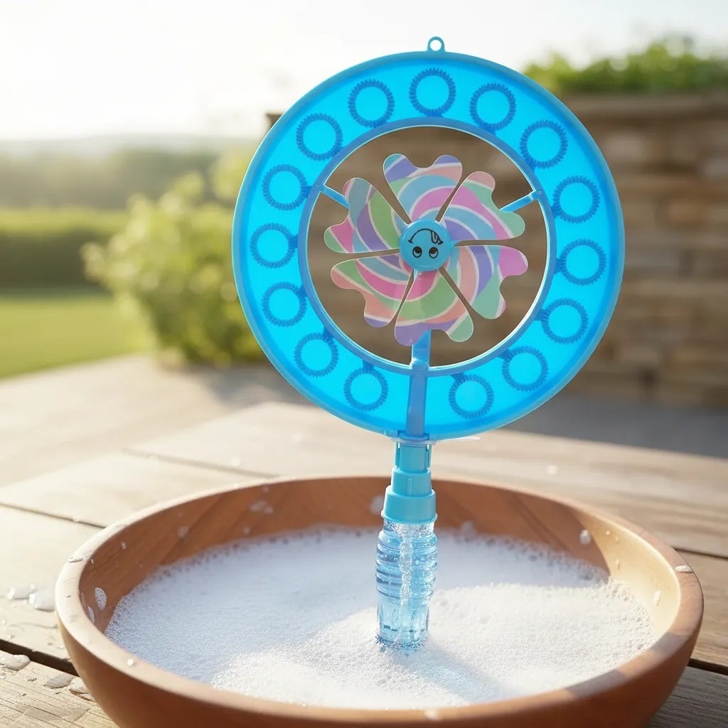 Burbujero Molino con Ventilador Diversion Niños Goshop - Ab 14289 - Imagen 2