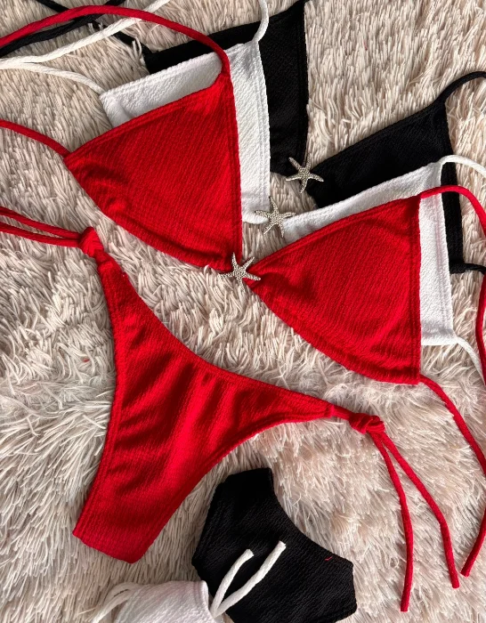 Bikini Estrella Roja