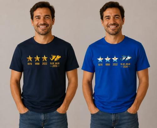 Remeras Malvinas Adulto (1 al 5)