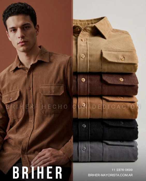 Camisa de Corderoy Promo