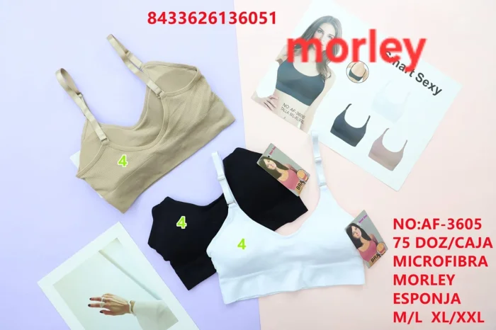 Top.deportivo Morley con Bretel Fino con Regulador