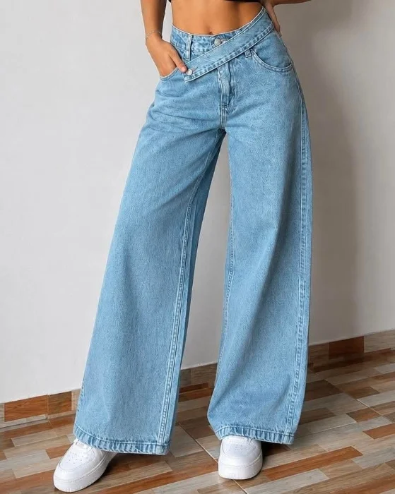 Wide Leg con Cinto