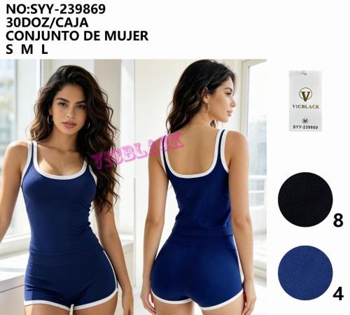 Conjunto  de Shorts  sin Frunce y Musculosa