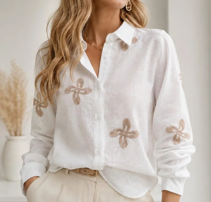 Camisa Dama Lino