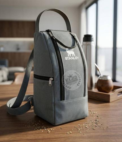 Porta Termo de Cordura Muy Buena Calidad con Elástico