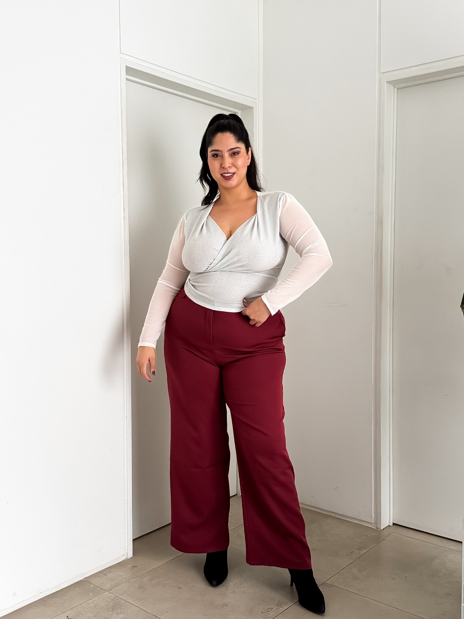 Blusa Cruzado  Fiesta - Imagen 4