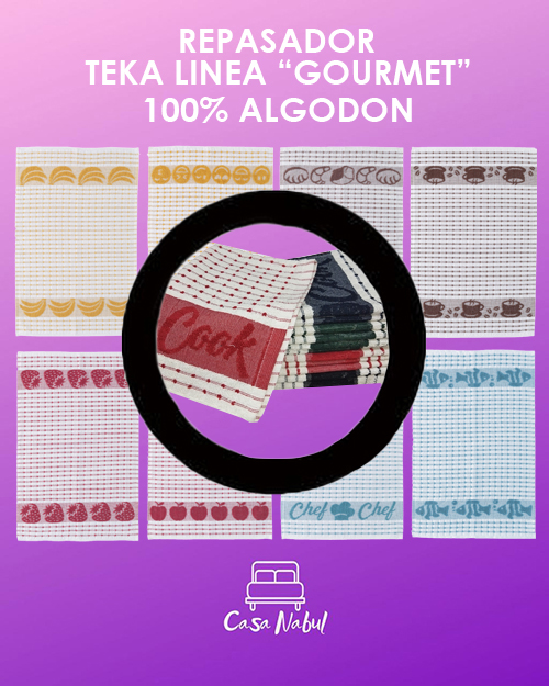 Repasador Teka Original Brasil 100% Algodon - gourmet%20PORTADA.jpg
