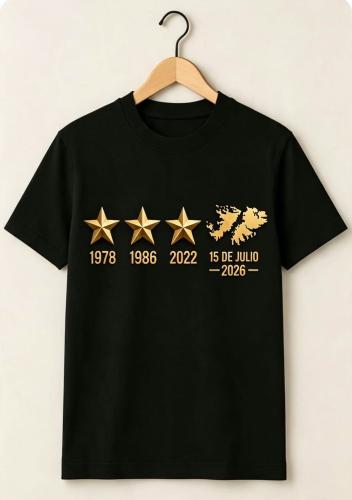 Remeras Talle Especial Malvinas