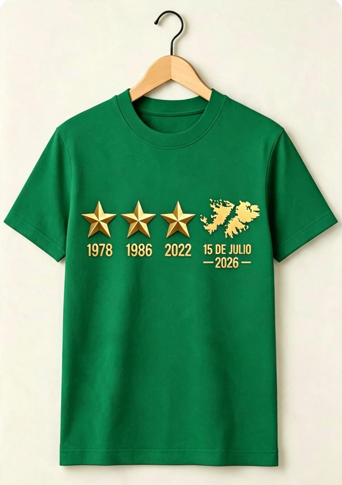 Remeras Talle Especial Malvinas - Imagen 3
