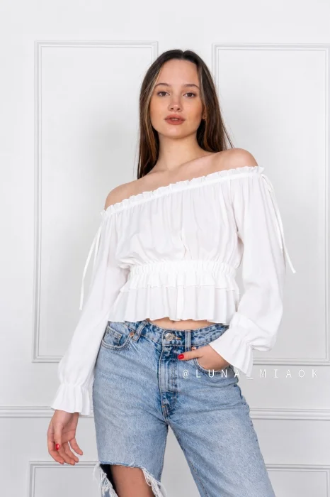 Blusa Frunce Paris