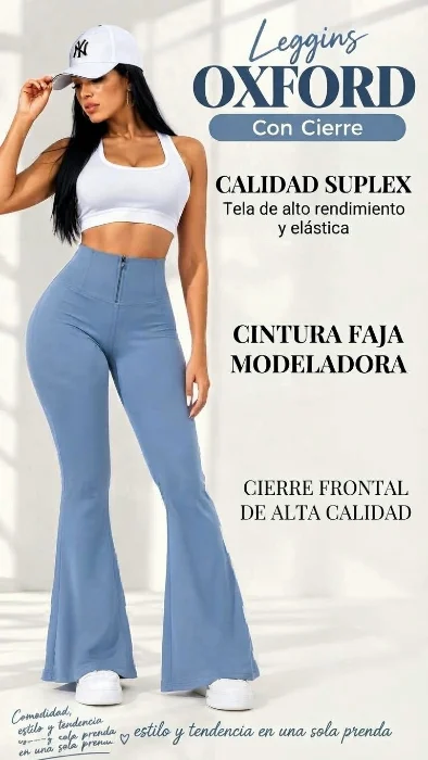 Leggins Oxfort Modeladora con Cierre