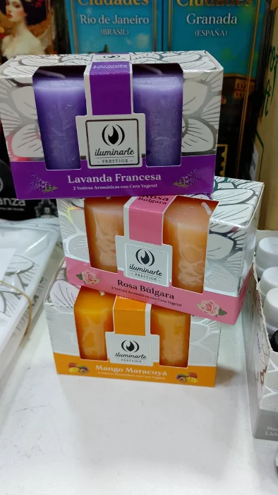 Velas Aromáticas por Dos Unidades