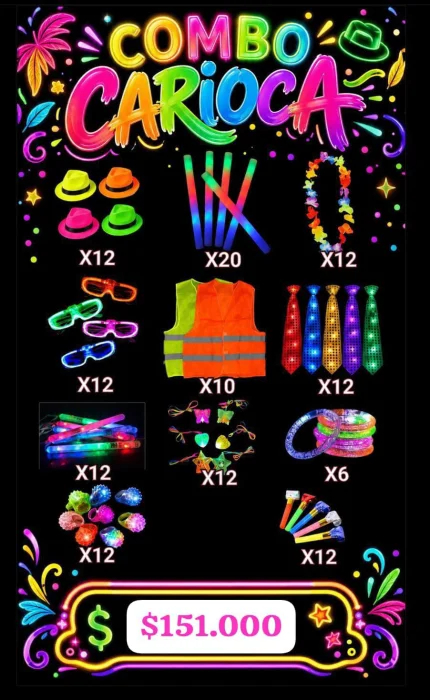 Combos Cariocas Luminosos