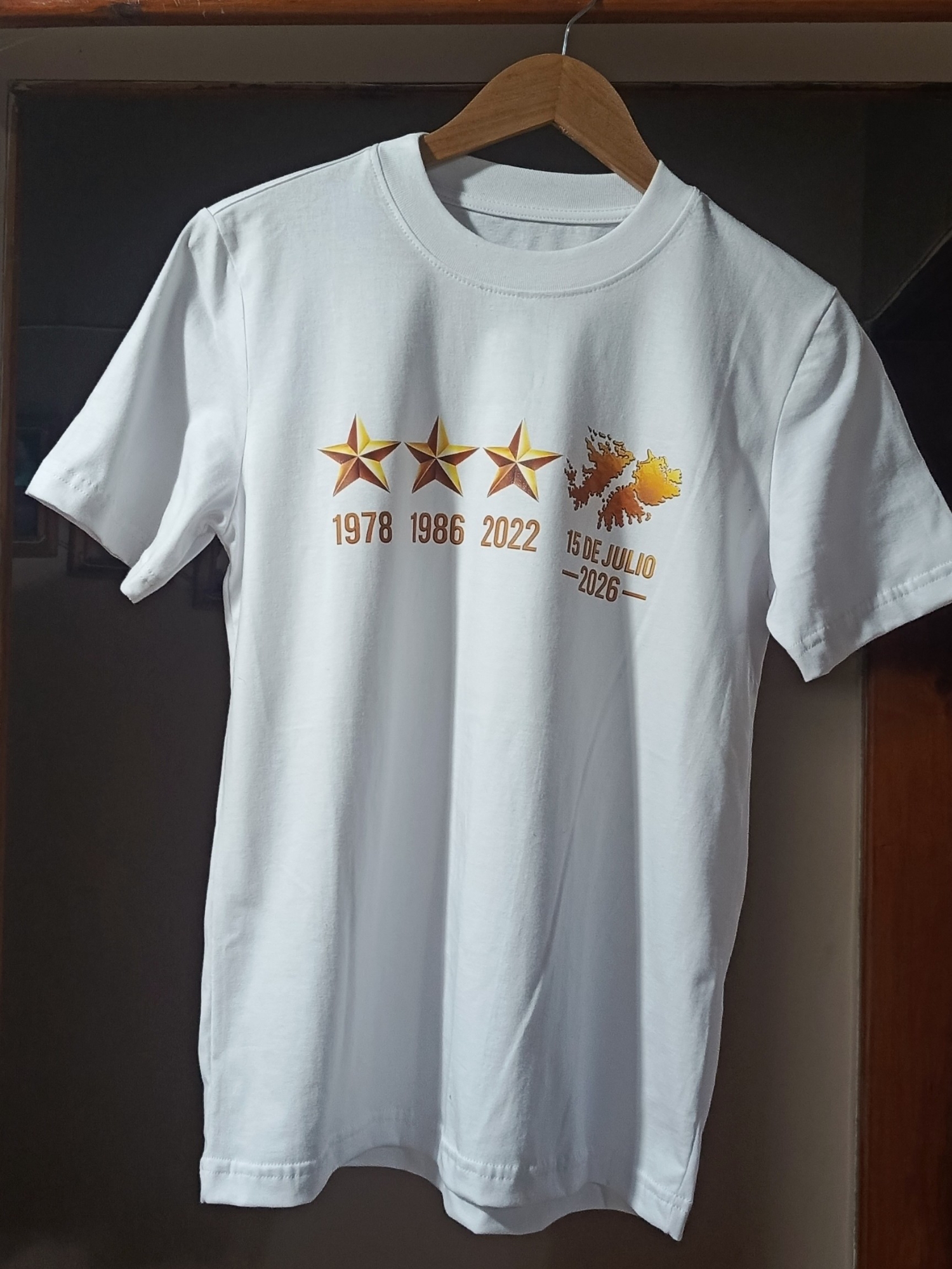 Remeras de las Malvinas Jersey Peinado - Imagen 3