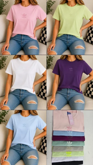 Remeras Algodon Adidas